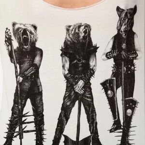 Blood Is The New Black Metal Bears Tank